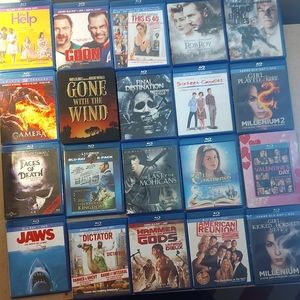 Lot of (25) Blu-ray movies